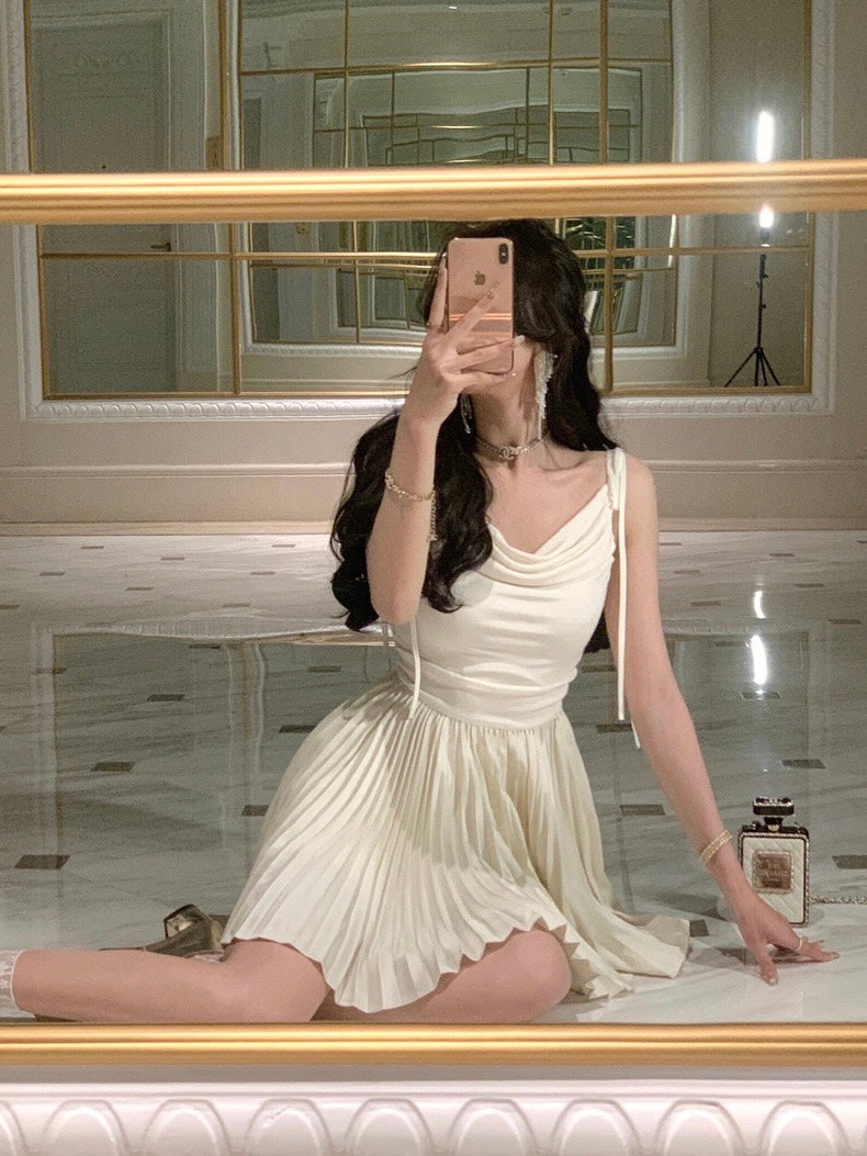 [XS~L] (Long) Pleated Ballerina Dress