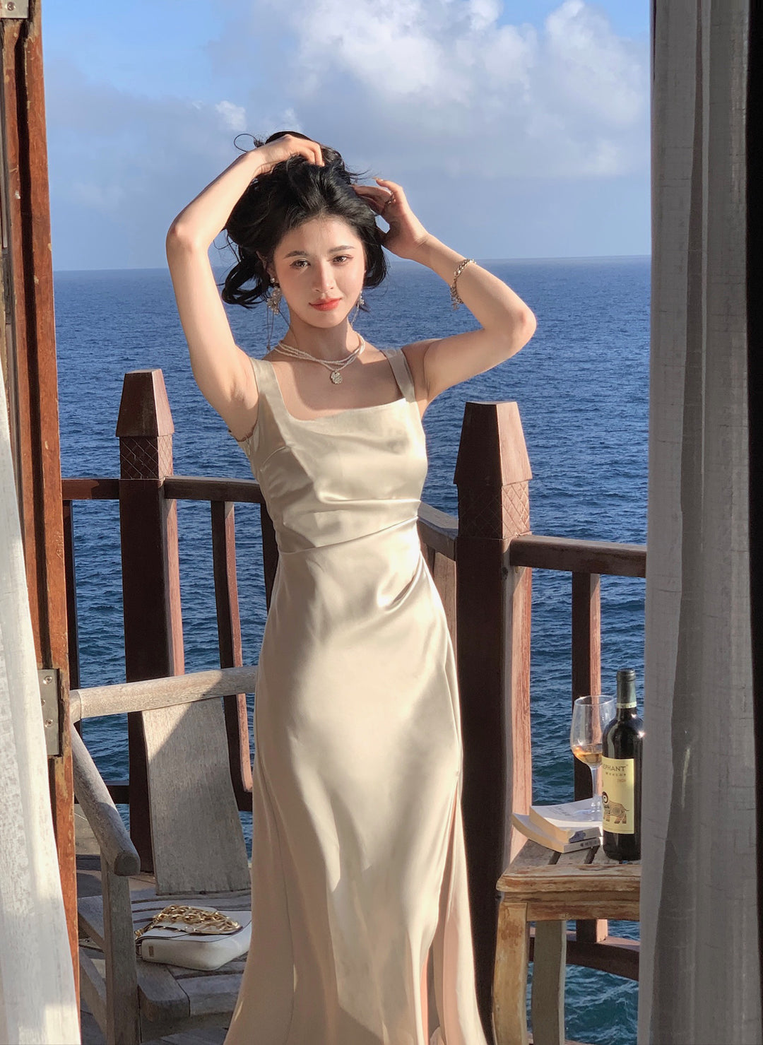 MaxMara studio●RIVE●国内未掲載 サテンロングスリップドレス 6221095306043-b-rive.jpg