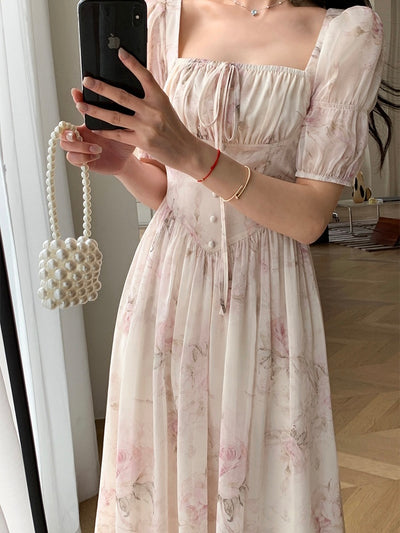[S~L] Rose corset dress