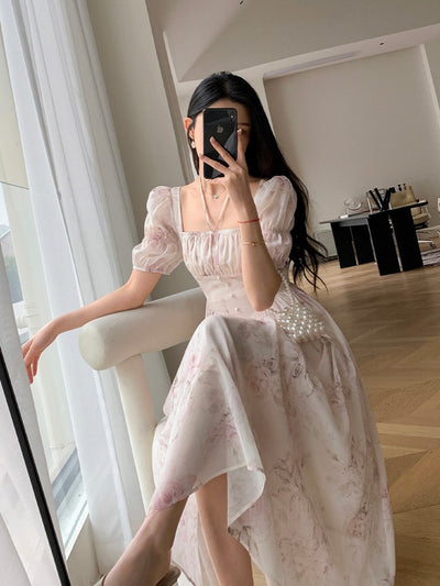 [S~L] Rose corset dress